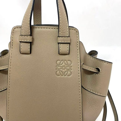 Loewe Shoulder Bag Hammock Mini Beige