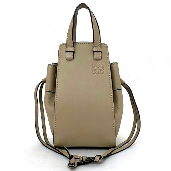Loewe Shoulder Bag Hammock Mini Beige