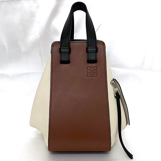 Loewe 2-Way Bag Hammock Small Brown Black White