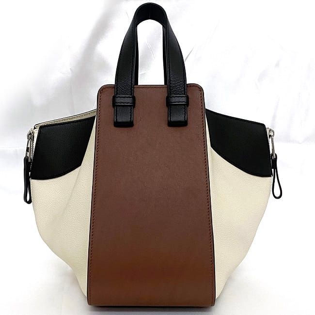Loewe 2-Way Bag Hammock Small Brown Black White