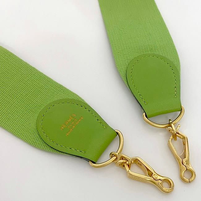 Hermes Shoulder Strap Green Apple