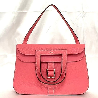 Hermes 2-Way Bag Halzan 31 Pink Rose Azalea