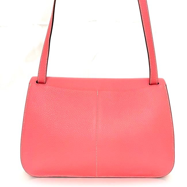 Hermes 2-Way Bag Halzan 31 Pink Rose Azalea