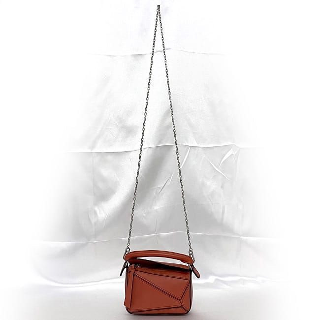 Loewe 2-Way Mini Shoulder Nano Puzzle Bag Orange