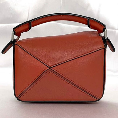 Loewe 2-Way Mini Shoulder Nano Puzzle Bag Orange
