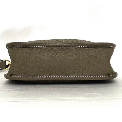 Hermes Shoulder Bag Evelyne TPM Beige Etoupe Mini
