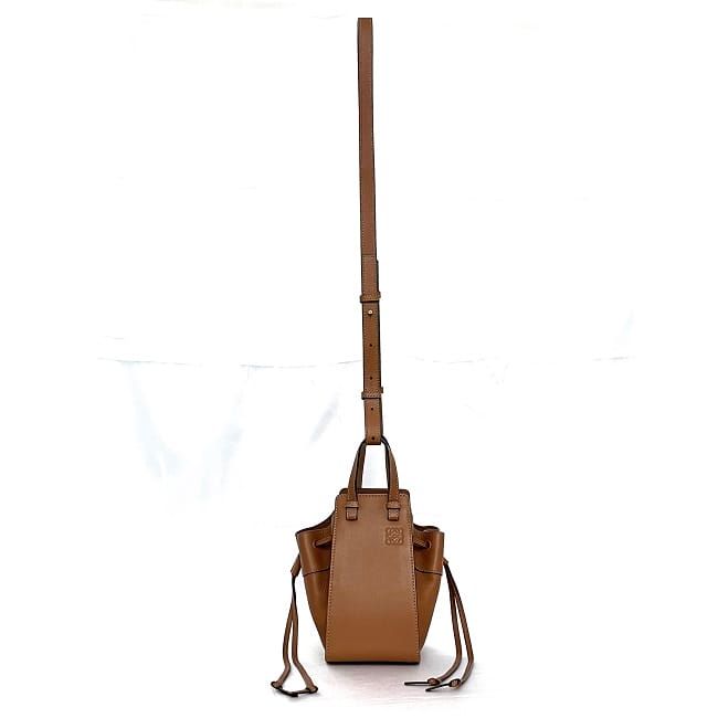Loewe Shoulder Bag Hammock Mini Brown Anagram