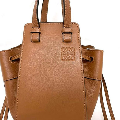 Loewe Shoulder Bag Hammock Mini Brown Anagram