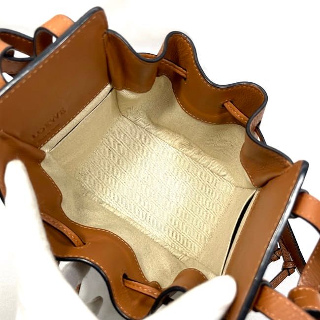 Loewe Shoulder Bag Hammock Mini Brown Anagram
