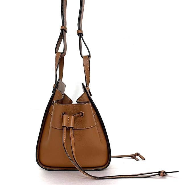 Loewe Shoulder Bag Hammock Mini Brown Anagram