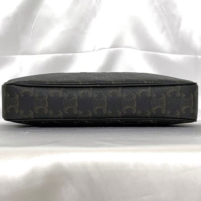 Celine Shoulder Bag Messenger Black Triomphe