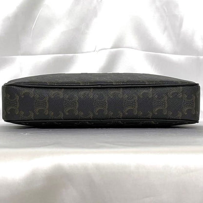 Celine Shoulder Bag Messenger Black Triomphe