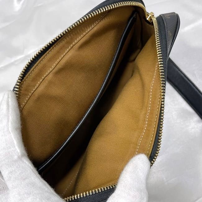 Celine Shoulder Bag Messenger Black Triomphe