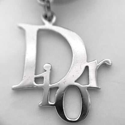Dior Logo Ring Silver Metal