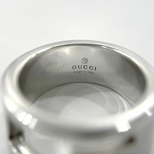 Gucci Cut Ring Silver