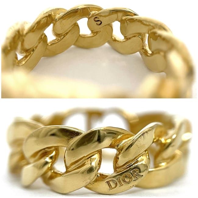 Dior Ring Gold Chain