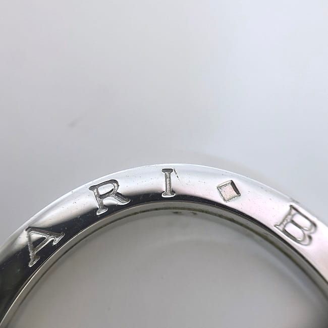Bvlgari Key Ring Silver Polished