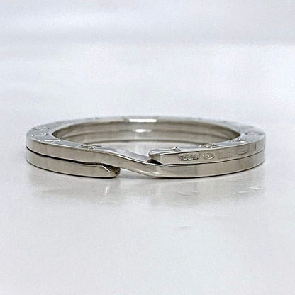 Bvlgari Key Ring Silver Polished 925 Sterling