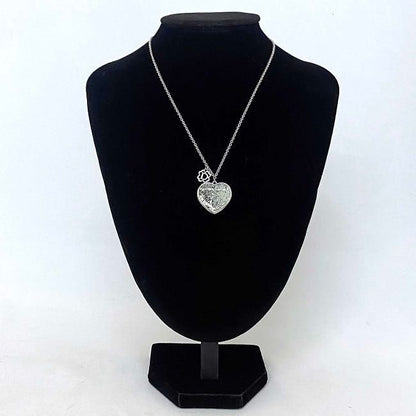 Dior Necklace Silver Metal