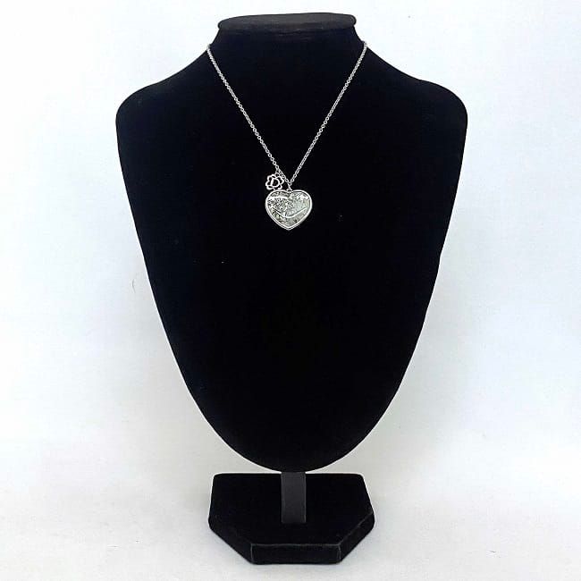 Dior Necklace Silver Metal