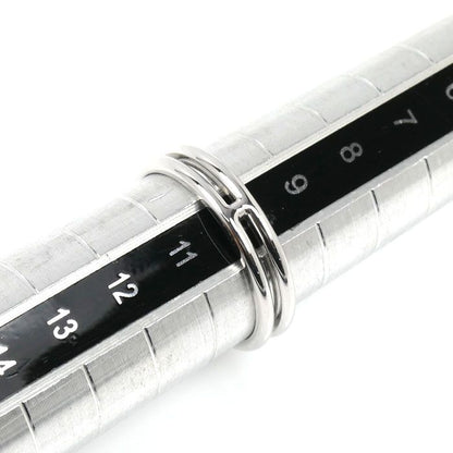Hermes 18k White Gold Arianne Ring — view 6