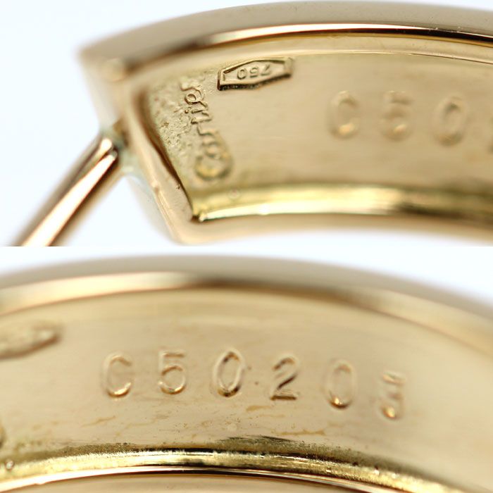 Cartier 18k Yellow Gold Love Earrings — view 6