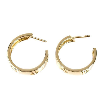 Cartier 18k Yellow Gold Love Earrings — view 3