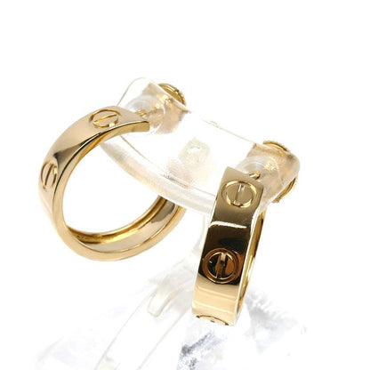 Cartier 18k Yellow Gold Love Earrings — view 2