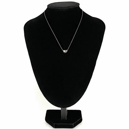 Tiffany & Co Bean Necklace Silver Elsa Peretti Polished