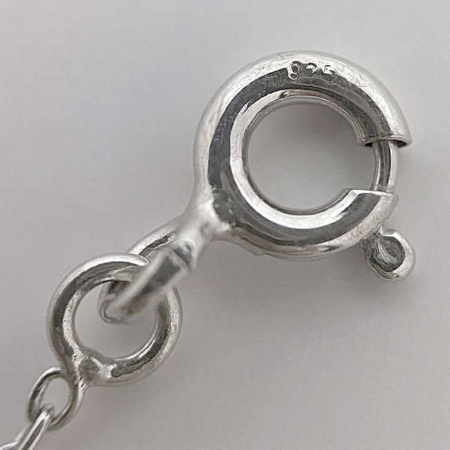 Tiffany & Co Bean Necklace Silver Elsa Peretti Polished