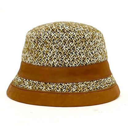 Hermes Bucket Hat Brown Beige Gray