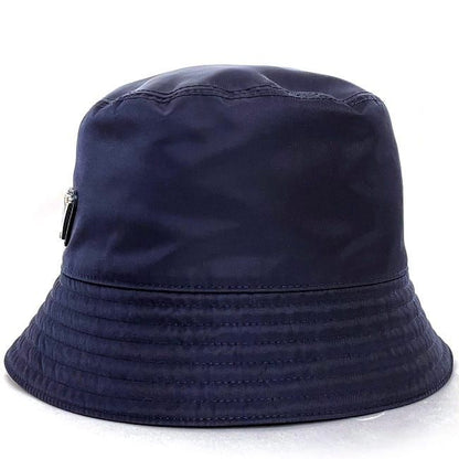 Prada Hat Bucket Hat Navy Tessuto