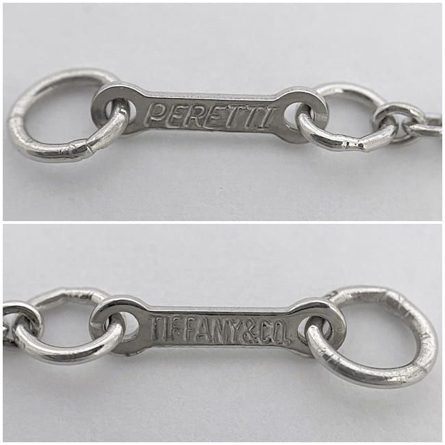 Tiffany & Co Open Heart Necklace Silver Elsa Peretti