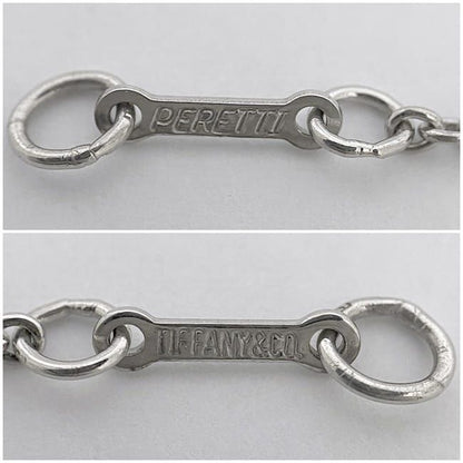 Tiffany & Co Open Heart Necklace Silver Elsa Peretti
