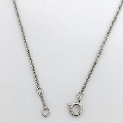 Tiffany & Co Open Heart Necklace Silver Elsa Peretti