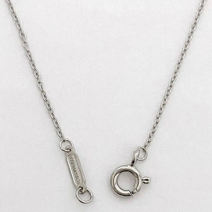 Tiffany & Co Open Heart Necklace Silver Elsa Peretti