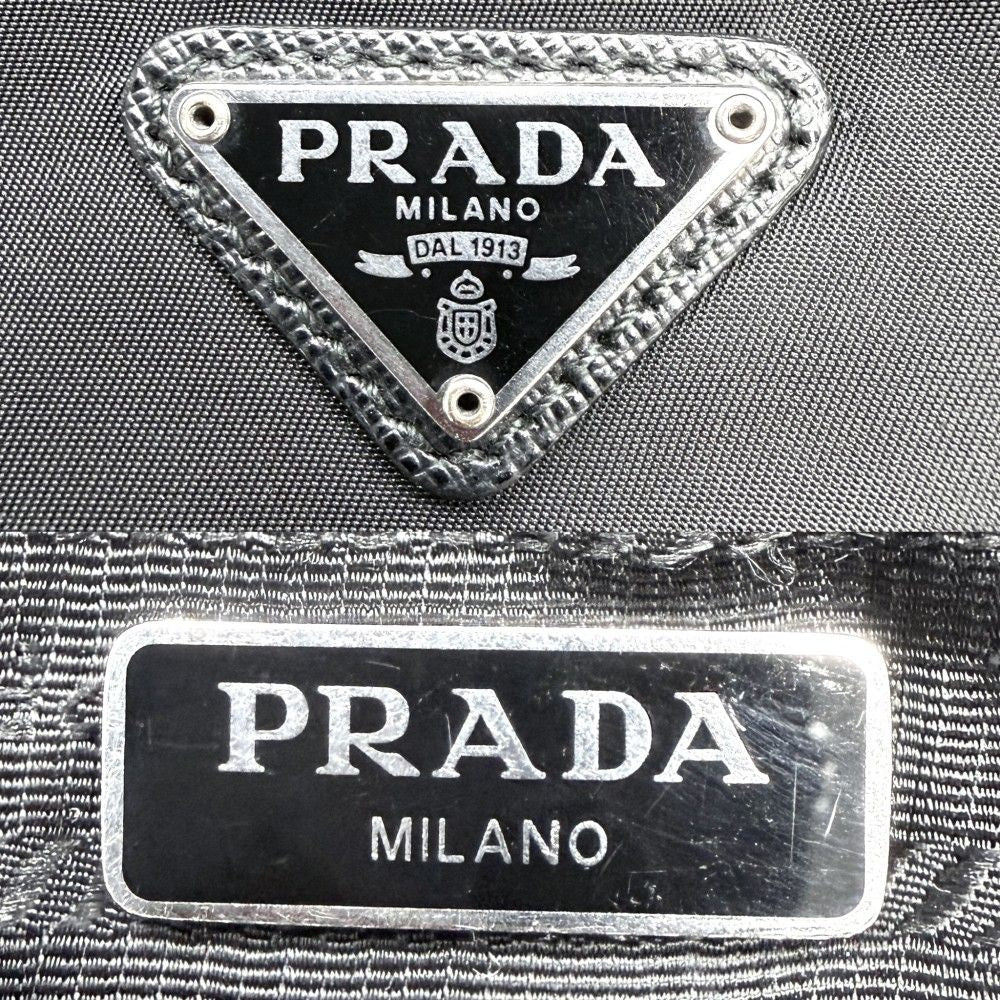 Prada 2-Way Re-Nylon Shoulder Bag with Crossbody Pouch Triangle Logo Nylon — view 5