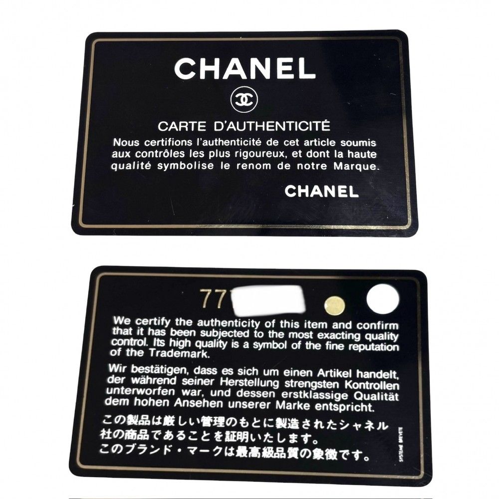 Chanel Handbag Quilted CC Logo Turnlock Top Handle Caviar Leather Black Gold — view 8