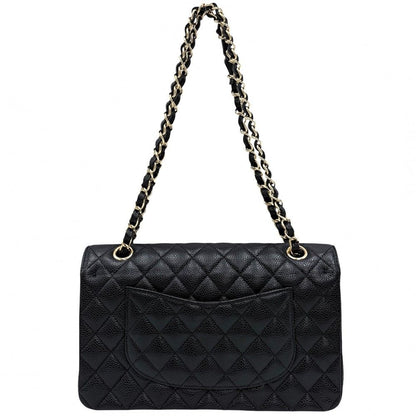 Chanel Shoulder Bag Quilted 25 Double Flap Chain Crossbody CC Logo Turnlock — view 2