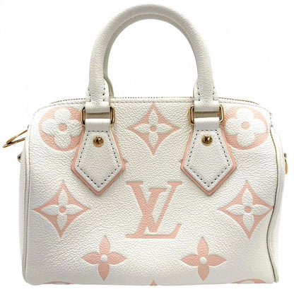 Louis Vuitton 2-Way Shoulder Bag Crossbody Bicolor Monogram Empreinte Speedy — view 2