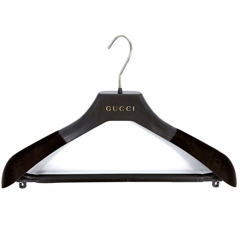 Gucci Dress Frill Ribbon Long Sleeve Sherry Line XS Black Rayon Nylon Polyuretha — view 9