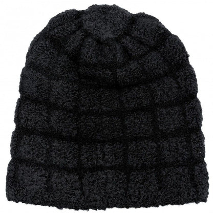 Chanel Knit Cap CC Logo Beanie Cap Hat Cashmere Silk Polyamide Black — view 2