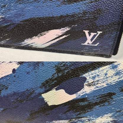 Louis Vuitton Clutch Camouflage Pochette Jour GM Second Document Case Canvas — view 8