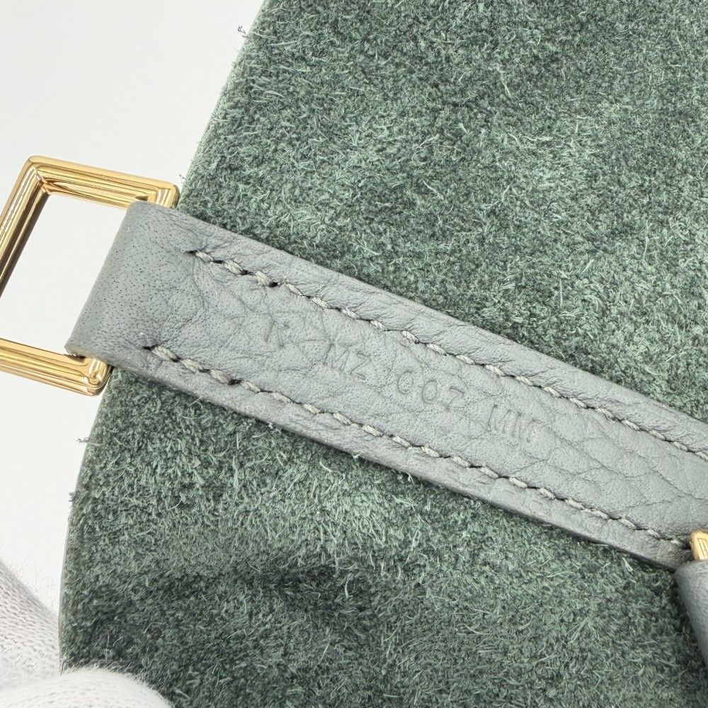Hermes Handbag Picotin Lock MM Dark Green Taurillon Clemence Veil Mangalore Gold — view 5