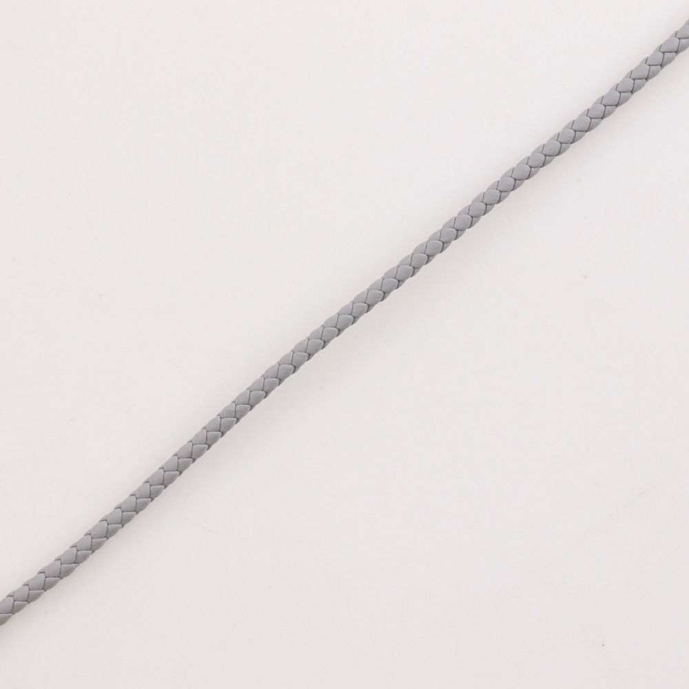 Hermes Glenan Double Tour Leather Gold Plated Gray Bracelet