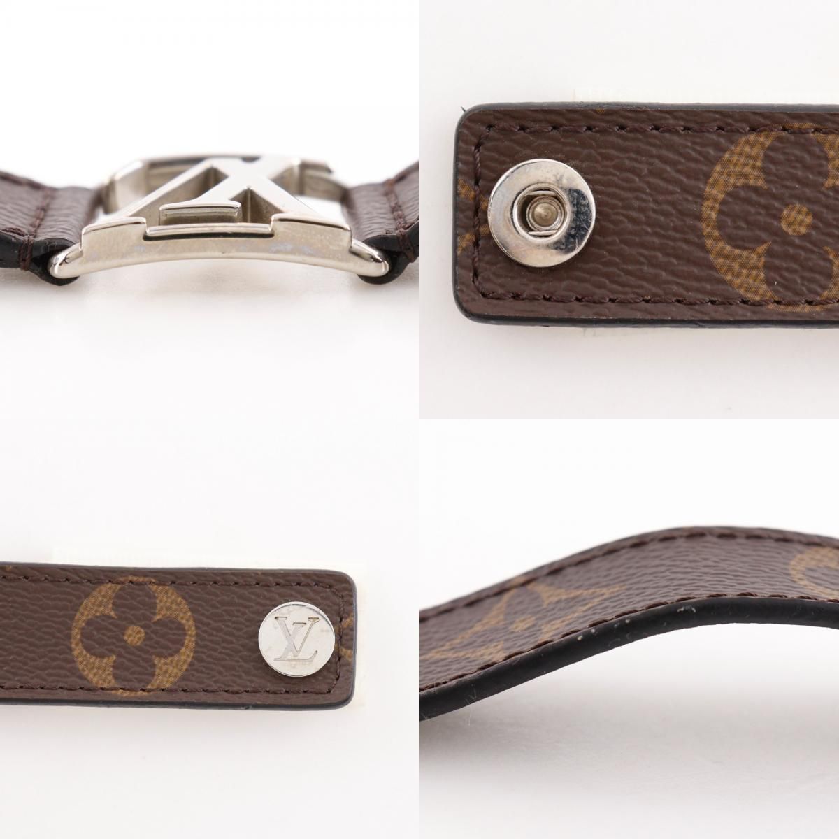 Louis Vuitton Bracelet Hockenheim Monogram Canvas Brown