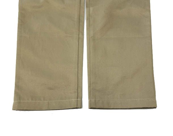 Celine Logo Button Chino Pants 34 Beige