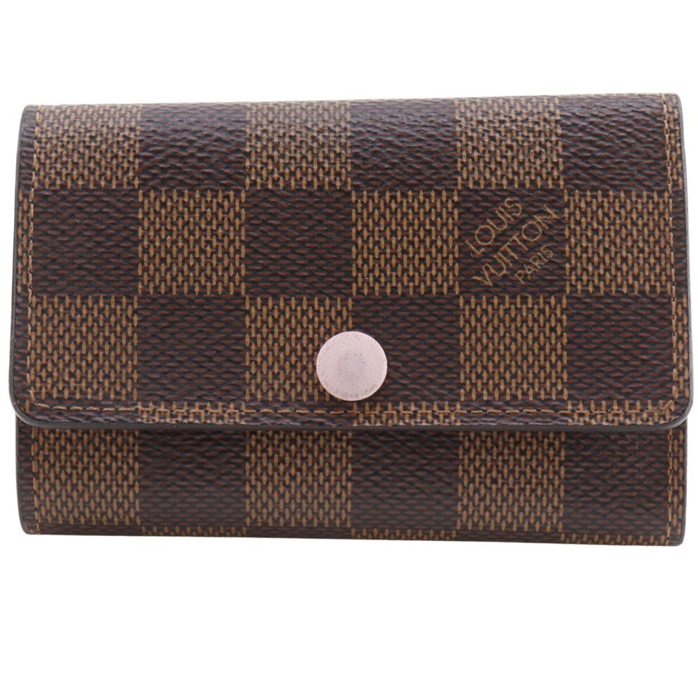 Louis Vuitton Multicles Damier Canvas Lo Zubarelli Nu Brown Su Key Case Key