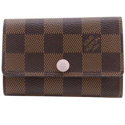 Louis Vuitton Multicles Damier Canvas Lo Zubarelli Nu Brown Su Key Case Key