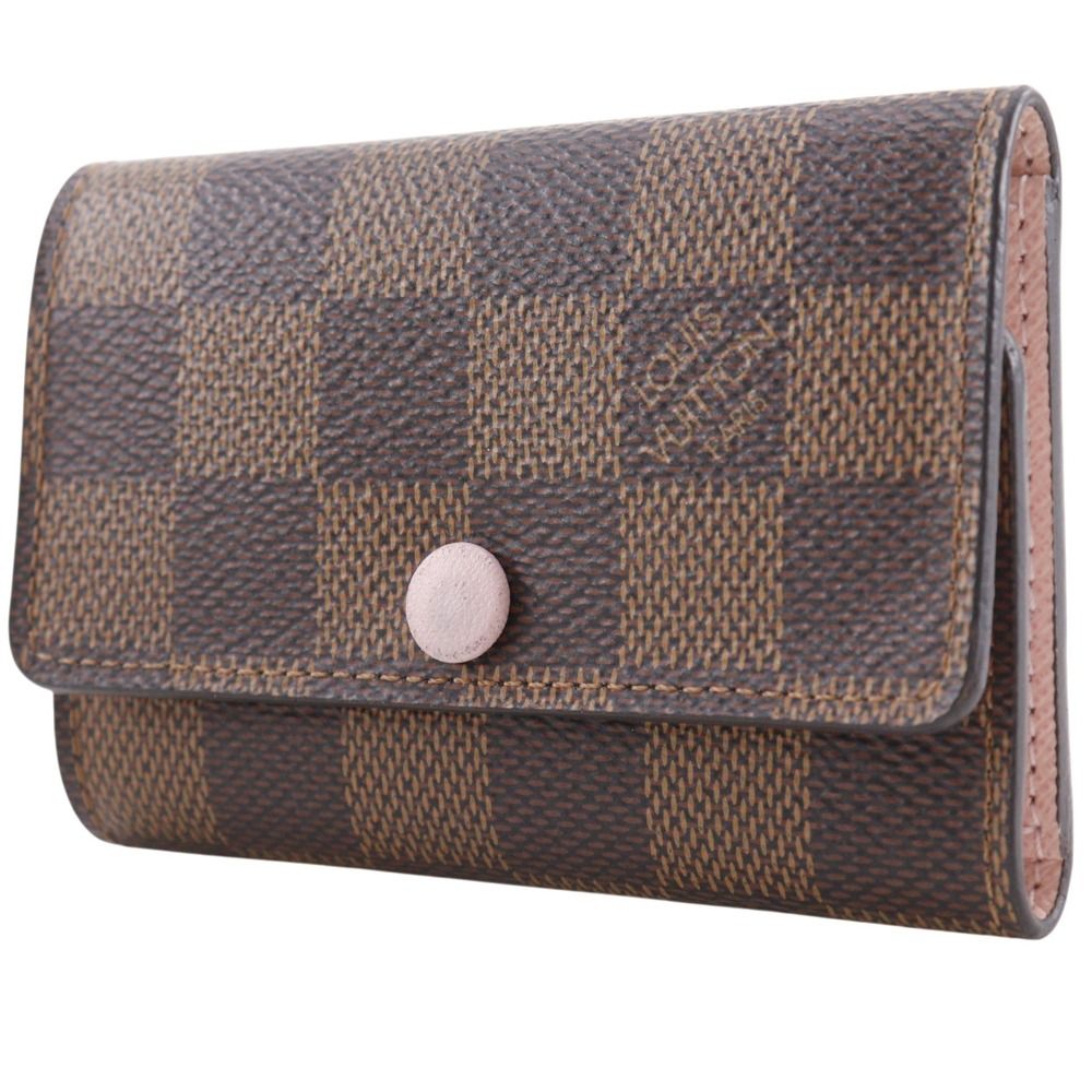 Louis Vuitton Multicles Damier Canvas Lo Zubarelli Nu Brown Su Key Case Key